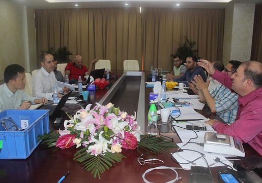 约旦王国海关总署官员及技术工程师来访 约旦王国海关总署官员及技术工程师来访