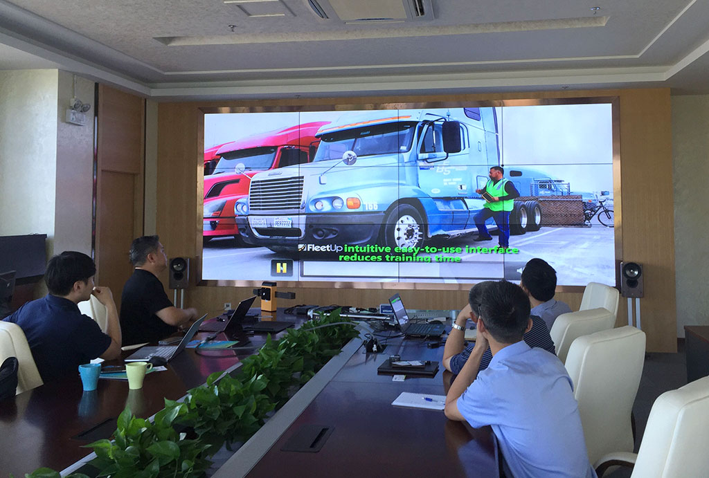 美国资产管理平台服务商FleetUp来访久通 美国资产管理平台服务商FleetUp来访久通